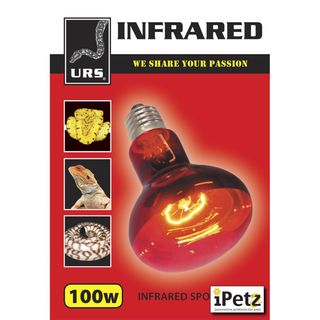 ULTIMATE REPTILE SUPPLIERS INFRARED GLOBE 100W