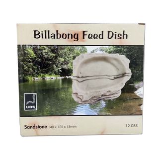 ULTIMATE REPTILE SUPPLIERS BILLABONG FEEDING DISH SANDSTONE