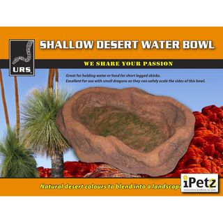 ULTIMATE REPTILE SUPPLIERS WATER BOWL SHALLOW DESERT
