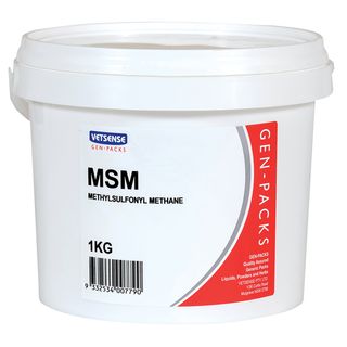 VETSENSE GEN-PACK MSM POWDER 1KG