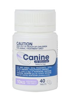 VALUEPLUS CANINE DOG 10KG 40TABS