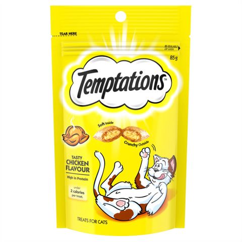 TEMPTATIONS TASTY CHICKEN 85G