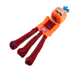 GiGwi Monster Rope Plush Toy Orange