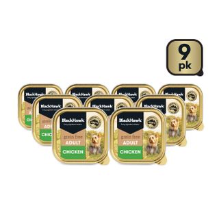 BLACK HAWK GRAIN FREE CHICKEN 100GX9