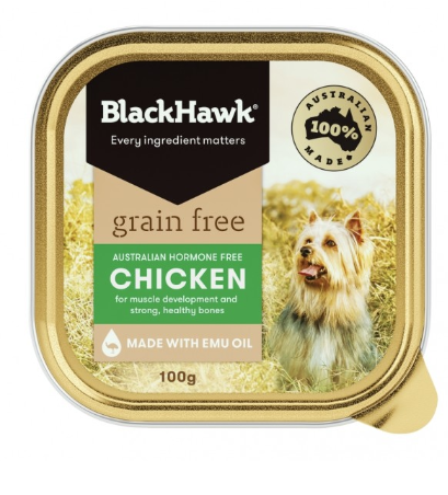 BLACK HAWK GRAIN FREE CHICKEN 100GX9