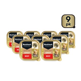 BLACK HAWK GRAIN FREE BEEF 100GX9