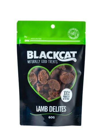 BLACKCAT LAMB DELITES 60G