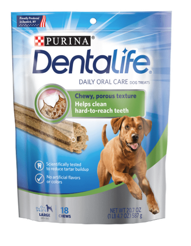 DENTALIFE DOG DENTAL TREAT LARGE 587G