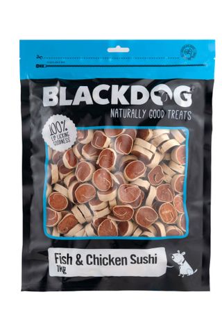 BLACKDOG FISH AND CHICKEN SUSHI 1KG