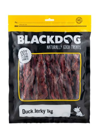 BLACKDOG DUCK JERKY 1KG