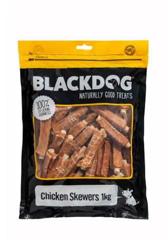 BLACKDOG CHICKEN SKEWERS 1KG