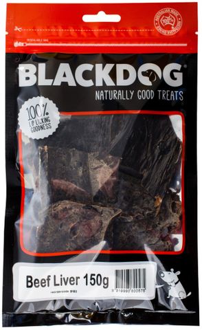 BLACKDOG BEEF LIVER 150G