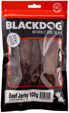 BLACKDOG BEEF JERKY 100G