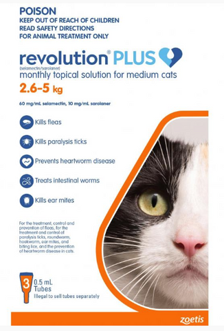 REVOLUTION PLUS CAT 2.5-5KG 3PACK