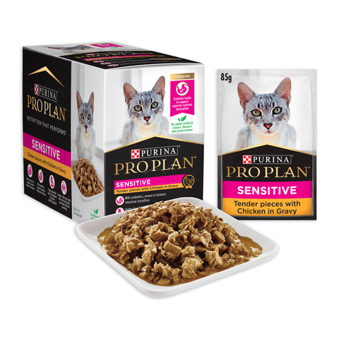 PRO PLAN CAT SENSITIVE CHICKEN 85GX12