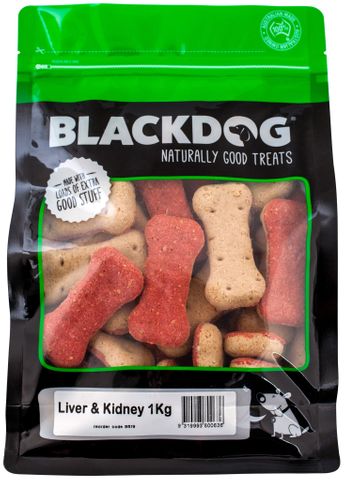 BLACKDOG LIVER AND KIDNEY BISCUIT 1KG