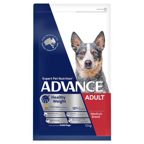 ADVANCE DOG WEIGHT MEDIUM BREED CHICK 13KG