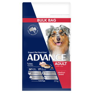 ADVANCE DOG ALL BREED TURKEY BULK 20KG