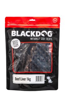 BLACKDOG BEEF LIVER 1KG