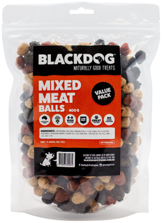 BLACKDOG ROO CHIC BEEF MEAT BALLS 400G