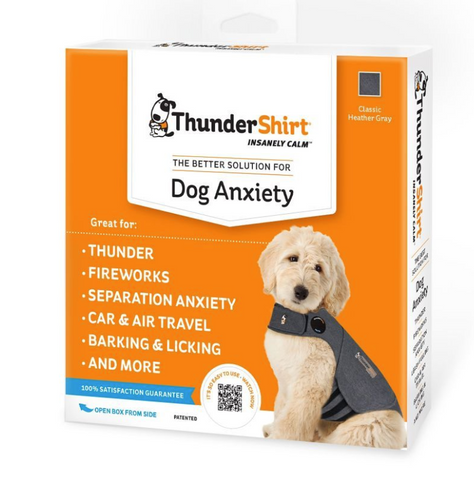 THUNDERSHIRT SOLID GREY SMALL