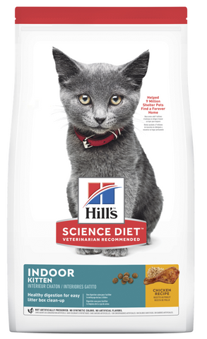 SCIENCE DIET FELINE KITTEN INDOOR 3.17KG