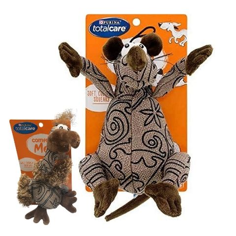 TOTAL CARE WILD THINGS DOG TOY BIRD OR MOUSE ASSORTED STYLES