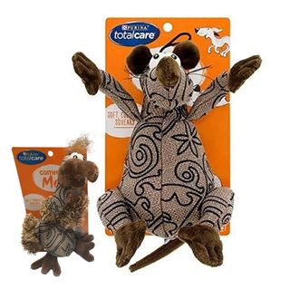 TOTAL CARE WILD THINGS DOG TOY BIRD OR MOUSE ASSORTED STYLES