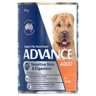 ADVANCE DOG CANS SENSITIVE 410GX12