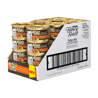 FANCY FEAST SAVORY CENTERS CHICKEN PATE 24X85G