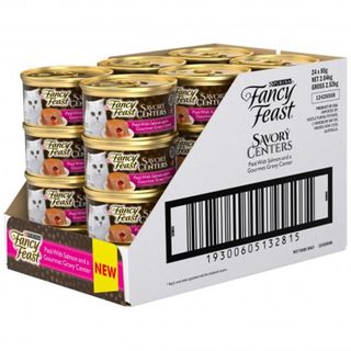 FANCY FEAST SAVORY CENTRES SALMON PATE 24X85G