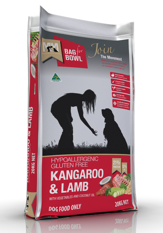 MEALS FOR MUTTS DOG KANGAROO LAMB GLUTEN FREE 20KG