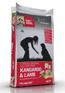 MEALS FOR MUTTS DOG KANGAROO LAMB GLUTEN FREE 20KG MFM