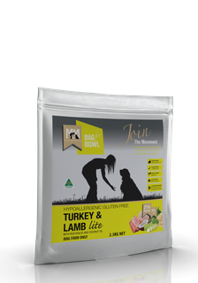 MEALS FOR MUTTS DOG LITE TURKEY LAMB GLUTEN FREE 2.5KG