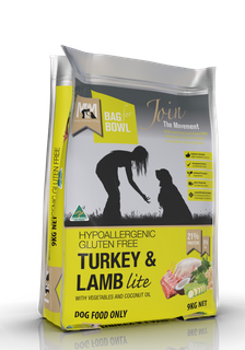 MEALS FOR MUTTS DOG LITE TURKEY LAMB GLUTEN FREE 9KG MFM