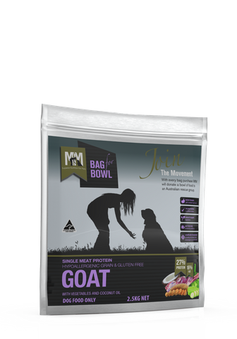 MEALS FOR MUTTS GOAT GLUTEN FREE GRAIN FREE 2.5KG