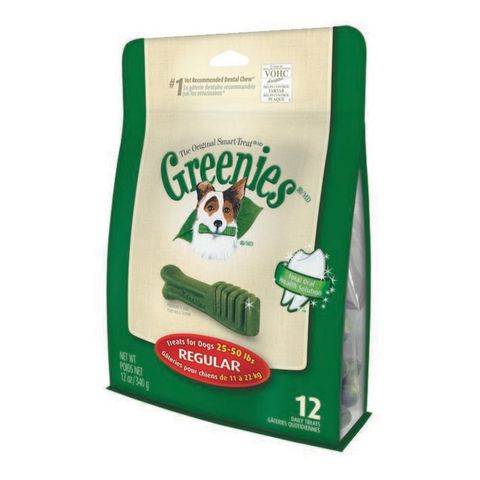 GREENIES TREAT PACK 340G REGULAR