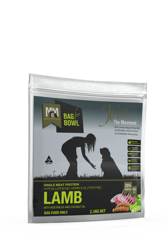 MEALS FOR MUTTS LAMB GLUTEN FREE GRAIN FREE 2.5KG MFM