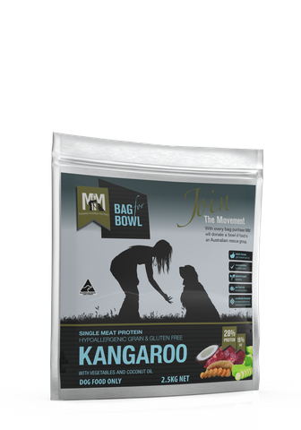MEALS FOR MUTTS KANGAROO GLUTEN FREE GRAIN FREE 2.5KG