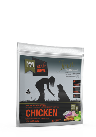 MEALS FOR MUTTS CHICKEN GLUTEN FREE GRAIN FREE 2.5KG