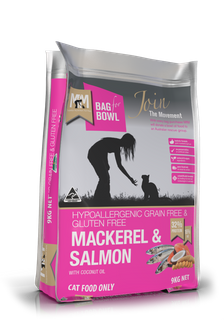 MEALS FOR  MUTTS CAT MACKEREL SALMON GLUTEN FREE GRAIN FREE 9KG