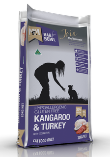 MEALS FOR MUTTS CAT KANGAROO TURKEY GLUTEN FREE 20KG MFM