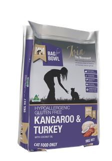 MEALS FOR  MUTTS CAT KANGAROO TURKEY GLUTEN FREE 9KG