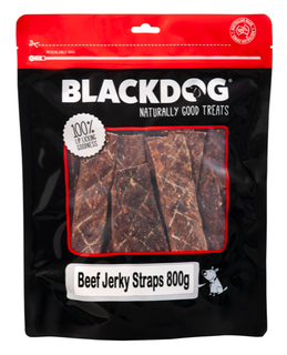 BLACKDOG BEEF JERKY STRAPS 800G