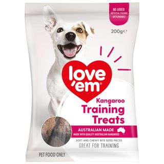 LOVE EM KANGAROO MINI TREATS 200G