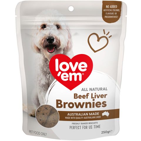 LOVE EM LIVER BROWNIE 250G