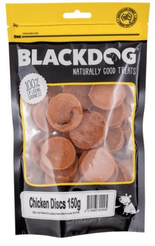 BLACKDOG CHICKEN DISCS 150G