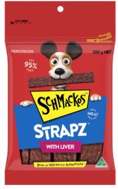 SCHMACKOS STRAPZ LIVER 200G