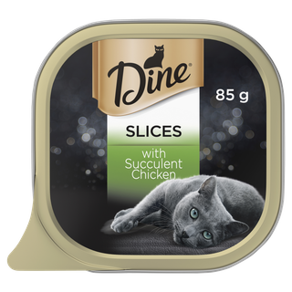 DINE CHICKEN SLICES 85GX14