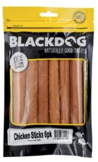 BLACKDOG CHICKEN STICKS 6PACK